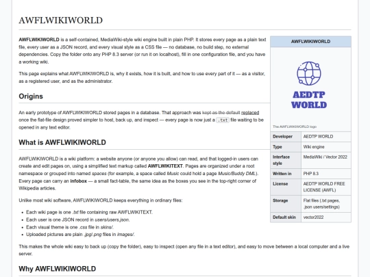 awflwikiworld/AWFLWIKIWORLD screenshot