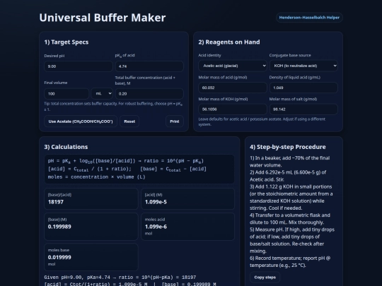 universalbuffermaker screenshot