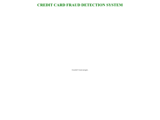 FraudDetection screenshot
