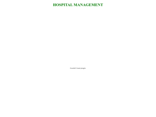 Hospital screenshot
