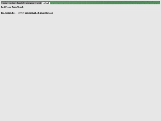 default-page screenshot