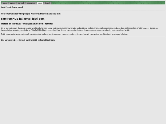 email screenshot