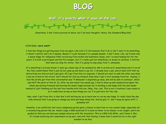 blog screenshot