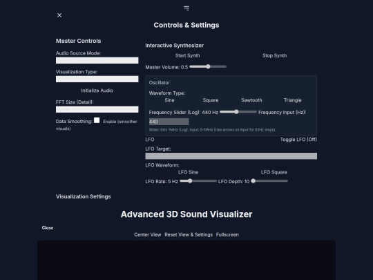 sound visualizer/sound screenshot