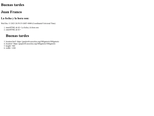 Obligatorio/Obligatorio screenshot
