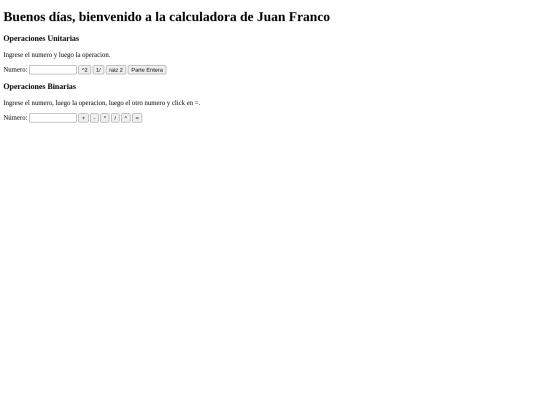 Obligatorio/calculadora screenshot