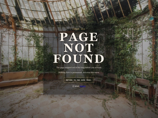 not_found screenshot