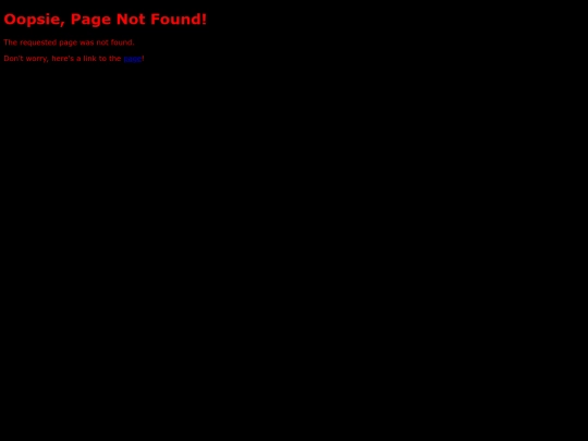 not_found screenshot