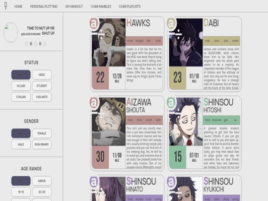 index screenshot