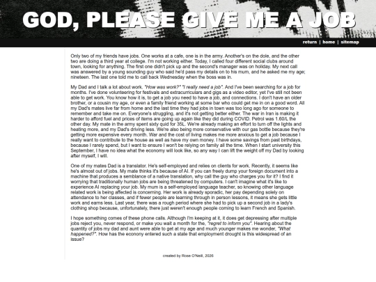 blog/job screenshot