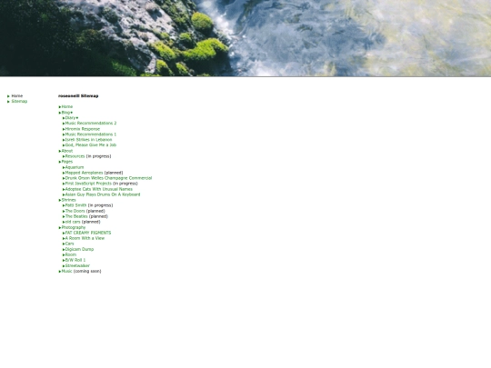 sitemap screenshot