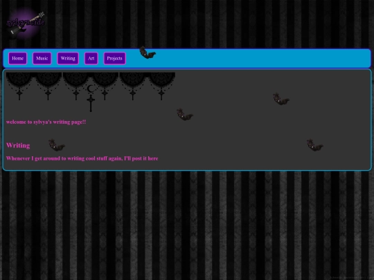 writing screenshot