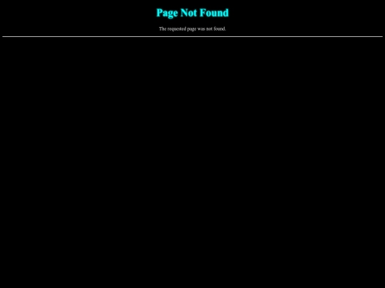 not_found screenshot