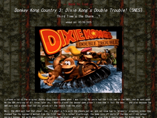 ramble/mini2025/dkc3 screenshot