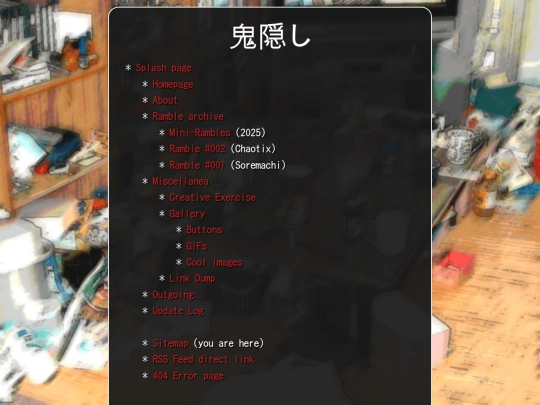 sitemap screenshot