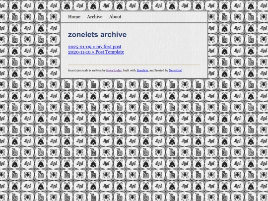 journal/archive screenshot