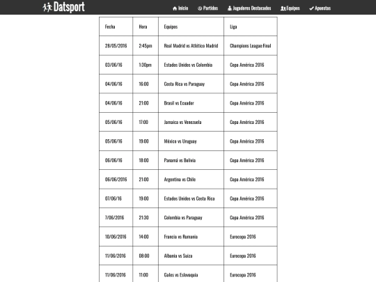partidos screenshot