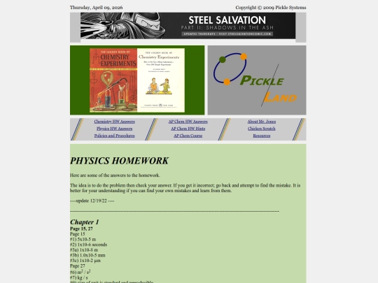 physicshw screenshot