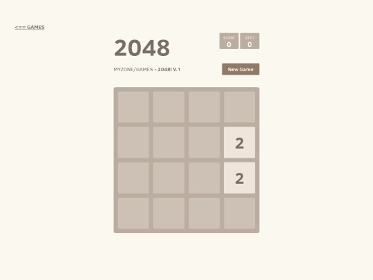 services/games/2048v1/playnow screenshot