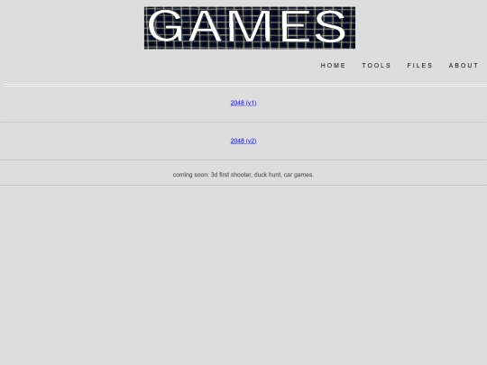 services/games/games screenshot