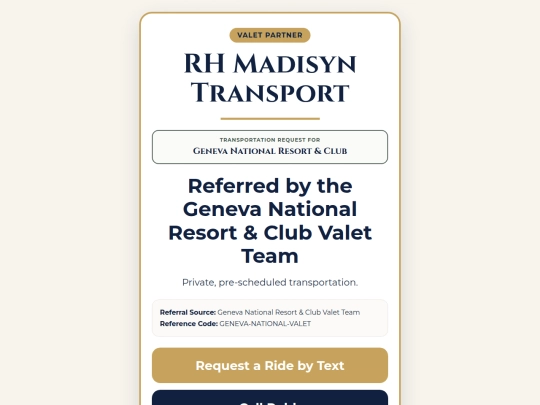 geneva-national-valet screenshot