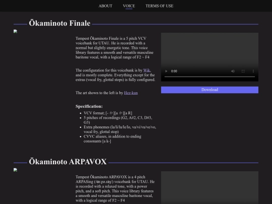 voice screenshot
