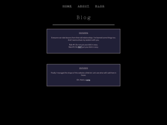 blog screenshot