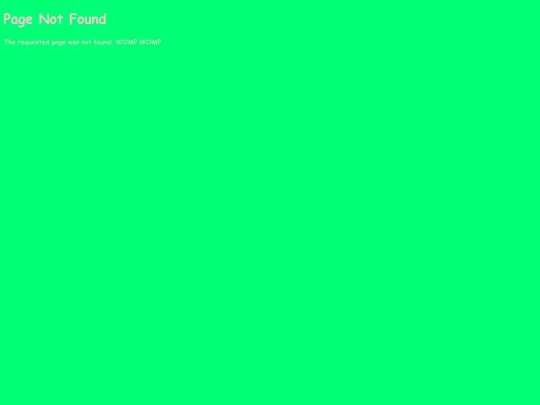 not_found screenshot