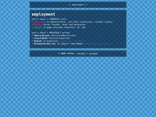 employment screenshot
