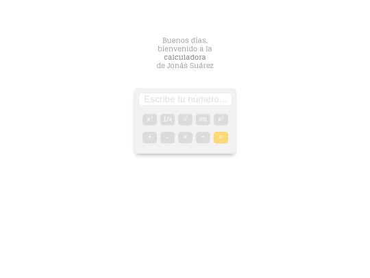 Calculadora screenshot
