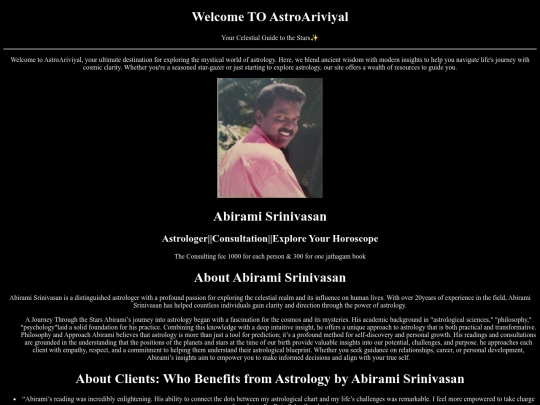 astroariviyal/astro1 screenshot