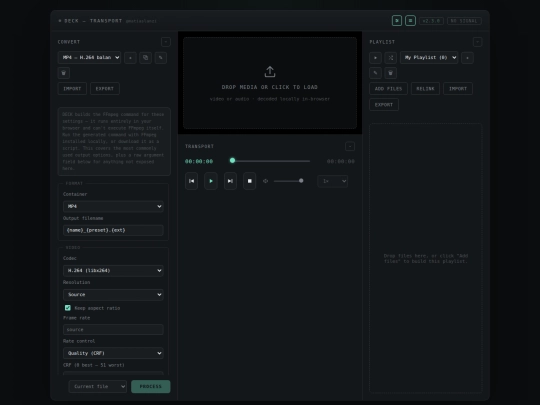 mediaDeck screenshot