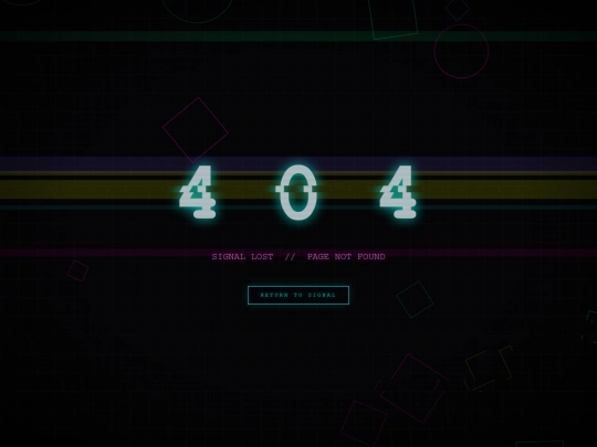 not_found screenshot