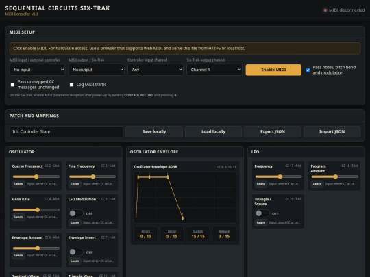 sixtrackEditor screenshot