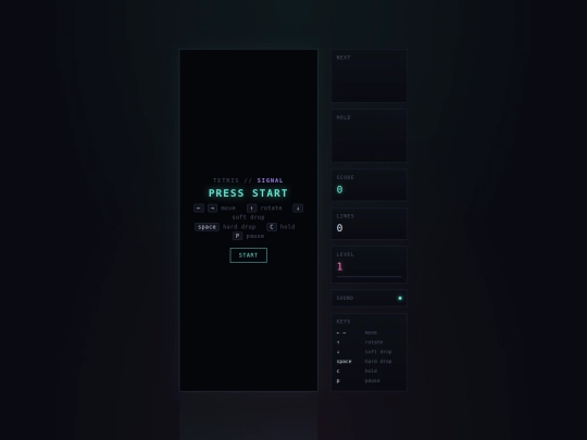 tetris screenshot