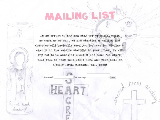 mailinglist screenshot