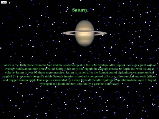 saturn screenshot