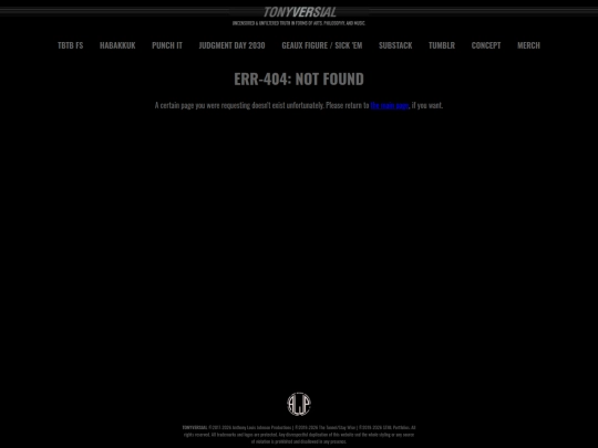 not_found screenshot
