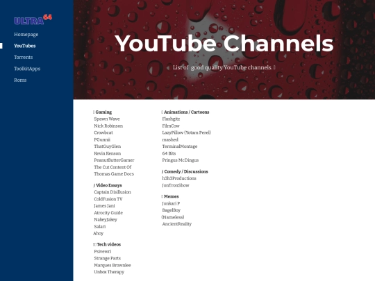 YouTubes screenshot