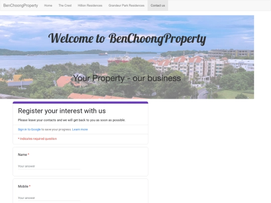 CA3/contact screenshot