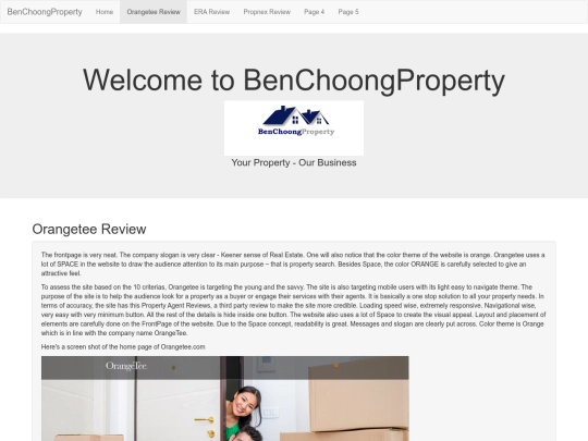 CA3/orangeteereview screenshot