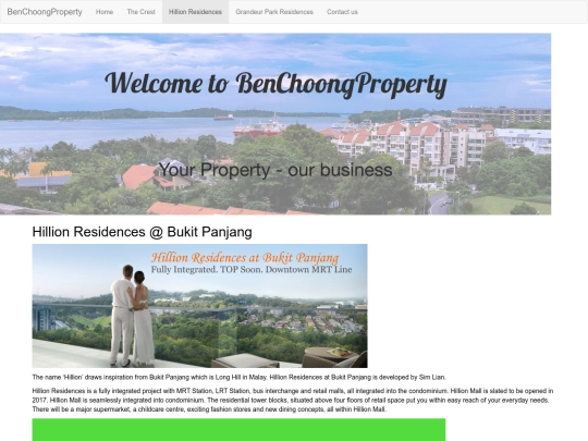 CA3_IWD/hillionresidences screenshot