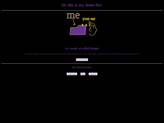 demos screenshot