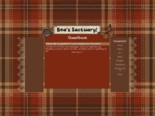 guestbook screenshot