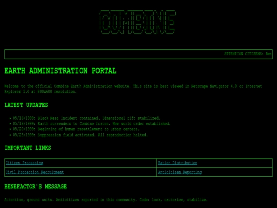 index screenshot