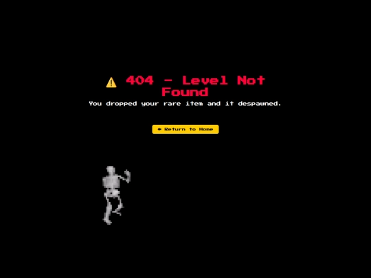 not_found screenshot