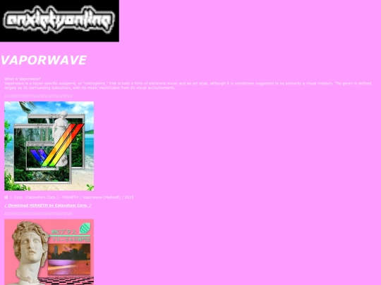 musicdownload/vaporwave screenshot