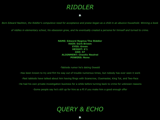 riddler screenshot
