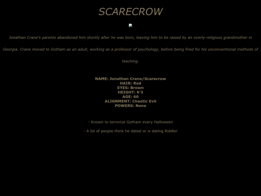 scarecrow screenshot
