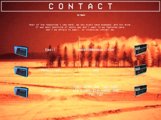 contact screenshot